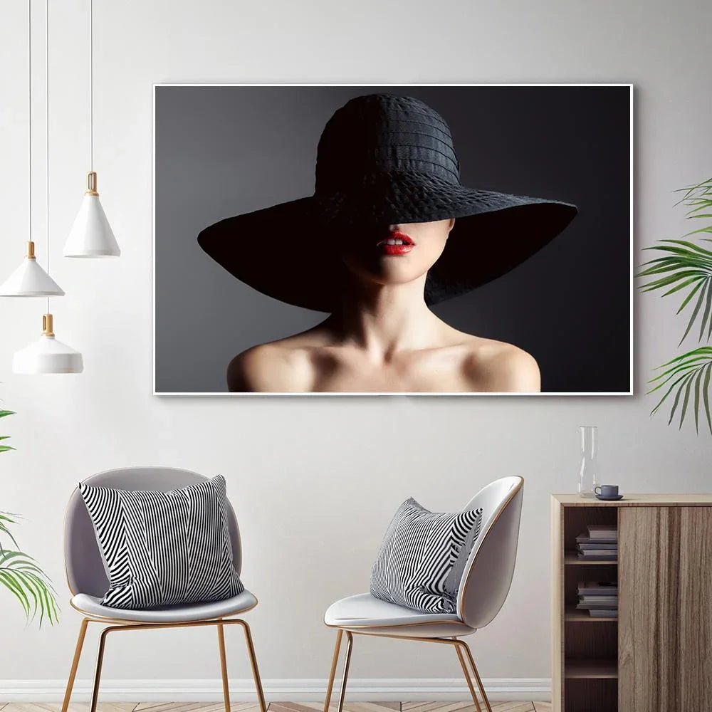 Retro Fashion Photography Framed Wall Art - All India Decor