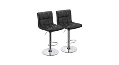 Black Color Gerrilyn Swiel Adjustable Bar Stool - All India Decor