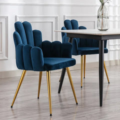 Blue Trent Accent Chair - All India Decor