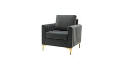 Grey Rafeal Lounge Chair - All India Decor