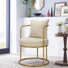 Beige Allex Chair - All India Decor