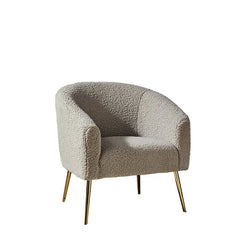 Beige Herrin Accent Chair - All India Decor