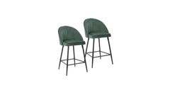 Green Color Hindmen Counter Stool - All India Decor