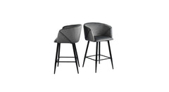 Grey Color Clea Counter Stool - All India Decor