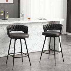 Charchol Grey Presley Bar Stool - All India Decor