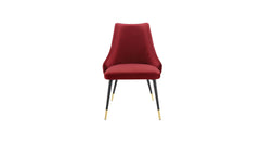 Burgundy Sumra Accent Chair - All India Decor