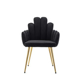 Black Trent Accent Chair - All India Decor