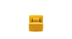 Yellow Deeda Barrel Chair - All India Decor