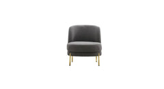 Grey Addaly Accent Chair - All India Decor