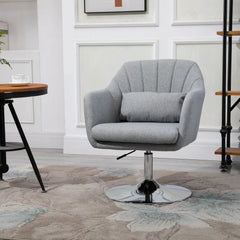 Light Grey Boyd Swiel Bar Stool/Chair - All India Decor