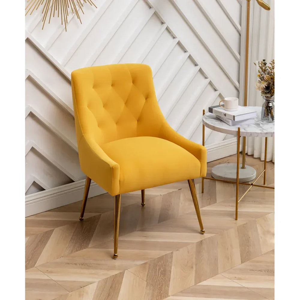 Yellow Asul Accent Chair - All India Decor