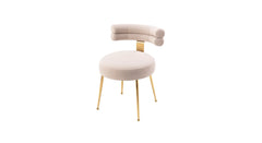 Beige Swizzy Aceent Chair - All India Decor