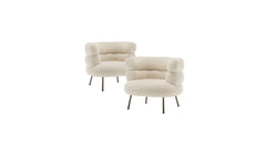 Beige Clive Accent Chair - All India Decor