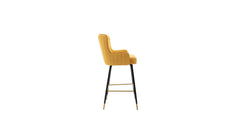 Yellow Color Nolen Bar Stool - All India Decor