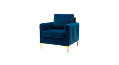 Blue Rafeal Lounge Chair - All India Decor
