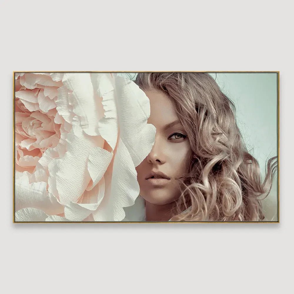 Big Bloom Fairy Framed Wall art - All India Decor