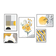Imagination Of Nature Frame Set Of 5 - All India Decor