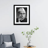 Jawaharlal Nehru Framed Wall Painting - All India Decor