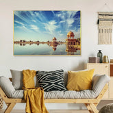 Adi Sagar Lake Jaisalmer Framed Wall art - All India Decor