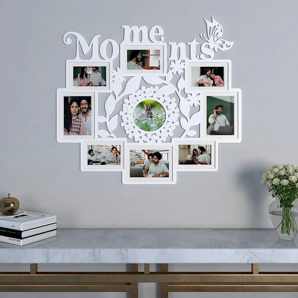 Moments White Hanging Photo Frame - All India Decor