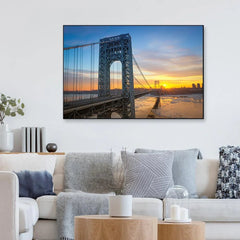 George Washington Bridge Framed Wall Art - All India Decor
