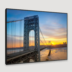 George Washington Bridge Framed Wall Art - All India Decor