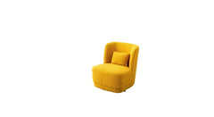 Yellow Deeda Barrel Chair - All India Decor
