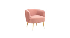 Pink Leiser Accent Chair - All India Decor