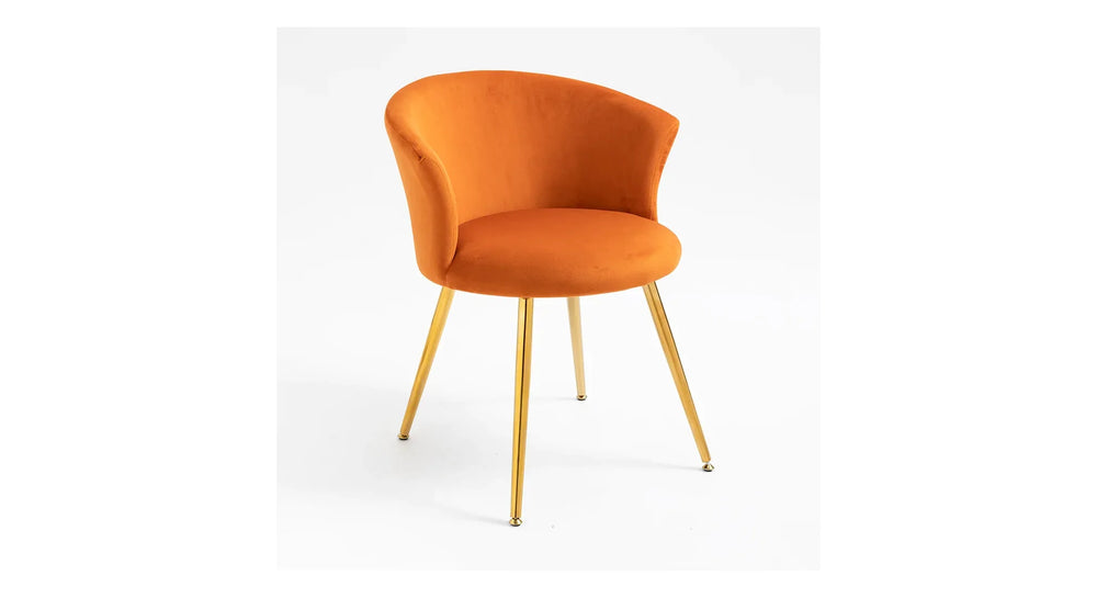 Orange Marwood Accent Chair - All India Decor