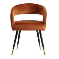 Orange Bentlee Accent Chair - All India Decor