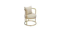 Beige Allex Chair - All India Decor