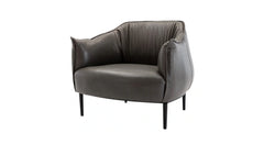 Grey Almeda Accnet Chair - All India Decor