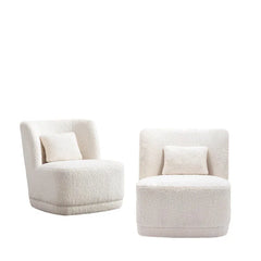 Beige Deeda Barrel Chair - All India Decor