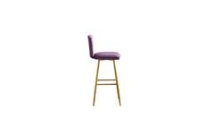 Purple Color Rafael Bar Stool - All India Decor