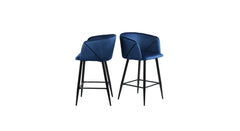 Blue Color Clea Counter Stool - All India Decor