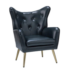 Black Hedley Accent Chair - All India Decor