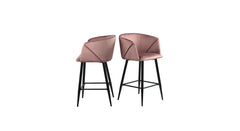 Pink Color Clea Counter Stool - All India Decor