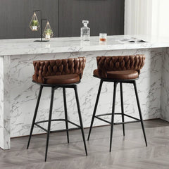 Brown Presley Bar Stool - All India Decor