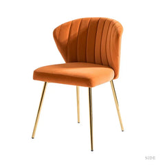 Orange Chimene Accent Chair - All India Decor