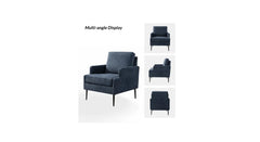 Blue Damone Accent Chair - All India Decor