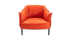 Orange Almeda Accnet Chair - All India Decor