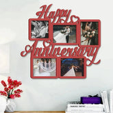 Happy Anniversary Red Hanging Photo Frame - All India Decor