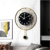 Modern Creative Metal Iron Wall Hanging Clock - All India Decor