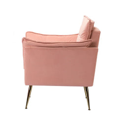 Pink Fyn Accent Chair - All India Decor