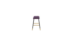 Purple Color Julio Counter Stool - All India Decor