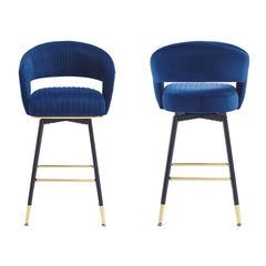 Blue Mixoy Bar Stool - All India Decor