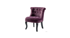 Purple Donata Accent Chair - All India Decor