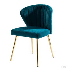 Teal Chimene Accent Chair - All India Decor