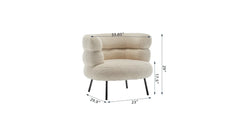 Beige Clive Accent Chair - All India Decor