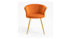 Orange Marwood Accent Chair - All India Decor
